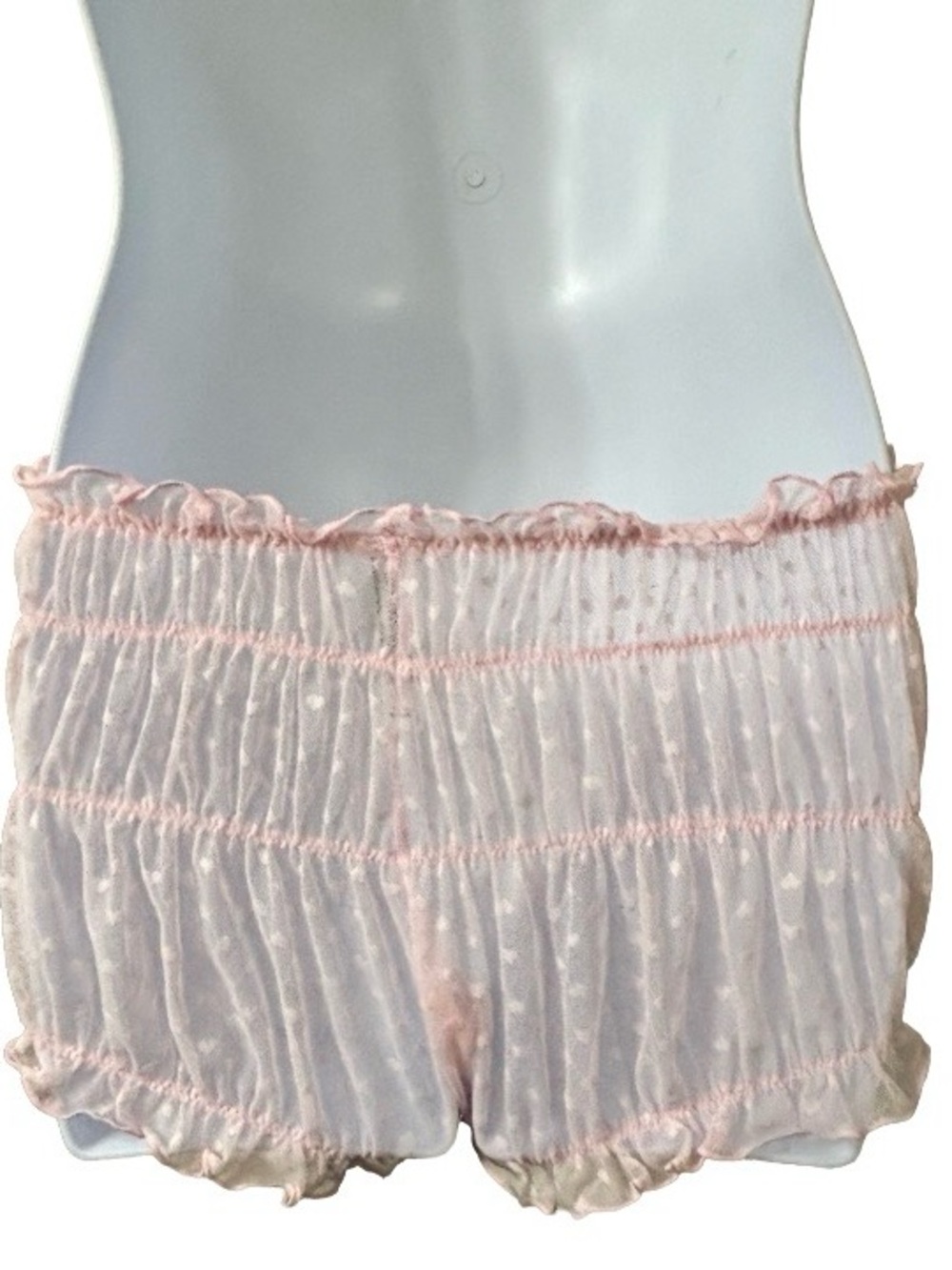 Wild Fable Pink Heart Lace Bloomers XS NWOT - Picture 3 of 6